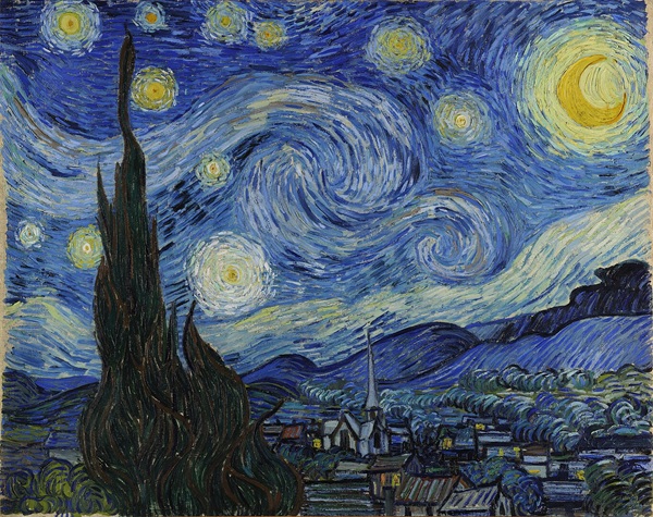 A noite estrelada - Vincent Van Gogh
